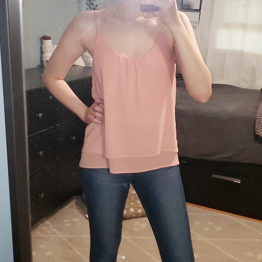 H&M Pink Spaghetti Strap Top